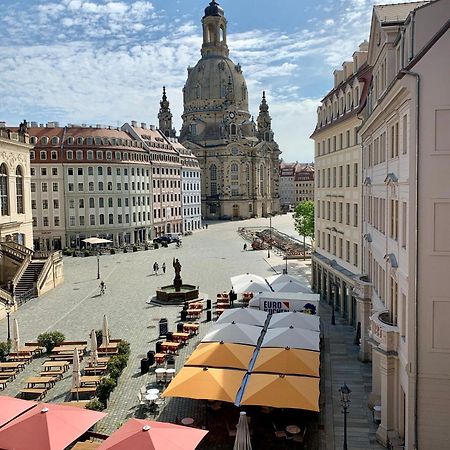 Familienapartment An Der Frauenkirche Dresda Esterno foto